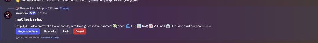 Setup step 4: create the live channels